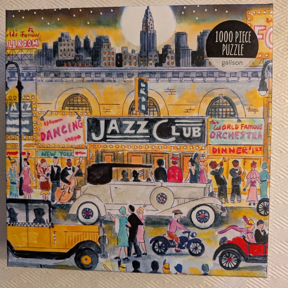 Galison Jazz Club Puzzle